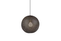 Haluta Industriële Hanglamp - Hanglamp Eetkamer - Ø 30 cm - E27 - Zwart Staal