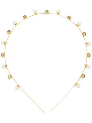 Jennifer Behr serre-tête à ornements en cristal