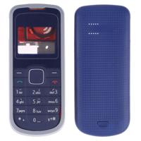Volledige behuizing cover (front cover + middelste frame bezel + batterij achtercover + toetsenbord) voor Nokia 1202