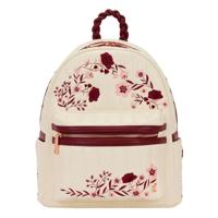 Loungefly Midi Backpack Cream & Red Floral Loungefly Midi Backpack Cream & Red Floral