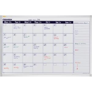 Franken maandplanner X-tra Line VO-7 90 x 60 cm 1 maand wit