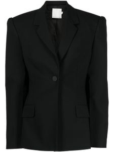 Christopher Esber blazer Apex à taille cintrée - Noir