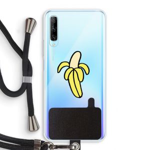 Banana: Huawei P Smart Pro Transparant Hoesje met koord