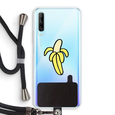 Banana: Huawei P Smart Pro Transparant Hoesje met koord