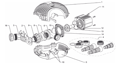 Zuigadapter AquaMax 3