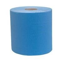 Rol papier 148m blauw 2-laags katrin