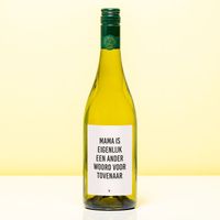 Wijnfles Eigenlijk Een Tovenaar - Wit (Sauvignon Blanc)