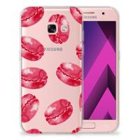 Samsung Galaxy A3 2017 | Siliconen Case | Pink Macarons