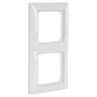 Busch-Jaeger Balance Afdekraam | Inbouw | 2-voudig | Verticaal/Horizontaal | Polarwit - 66.054.22