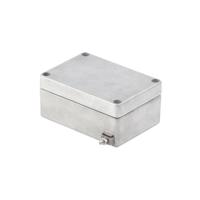 Weidmüller KLIPPON K02 Installatiebehuizing 98 x 64 x 34 Aluminium Zilver 6 stuk(s)