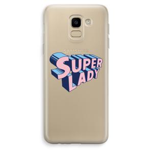 Superlady: Samsung Galaxy J6 (2018) Transparant Hoesje