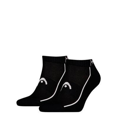HEAD Sneakersokken Performance 2-pack Zwart-43/46