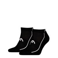 HEAD Sneakersokken Performance 2-pack Zwart-43/46