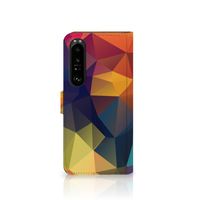 Sony Xperia 1 IV Book Case Polygon Color