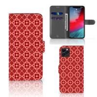 Apple iPhone 11 Pro Max | Telefoon Hoesje | Batik Rood