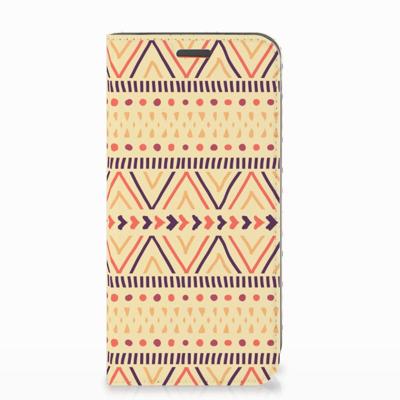 Motorola Moto E5 Play | Hoesje met Magneet | Aztec Yellow