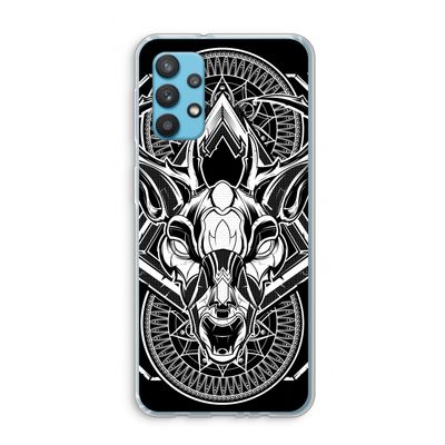 Oh Deer: Samsung Galaxy A32 4G Transparant Hoesje