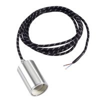 FITU E27 pendelarmatuur alu geborsteld 1xE27