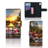 Xiaomi Redmi 7A Flip Cover Amsterdamse Grachten - thumbnail