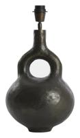Light & Living Tafellamp 'Imola' 37cm, kleur Antraciet (excl. kap)