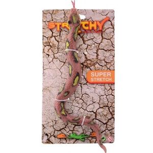 Rubberen speelgoed Python slangen stretch 27 cm