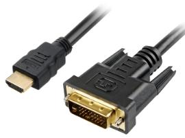 Sharkoon HDMI > DVI-D (24+1) kabel 1 meter