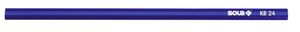 Sola Grafietpotlood KB24, 24cm B blauw (in doos van 100 st.) - 66012520 - 66012520