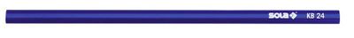 Sola Grafietpotlood KB24, 24cm B blauw (in doos van 100 st.) - 66012520 - 66012520