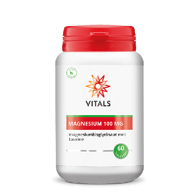 Magnesium (bisglycinaat) 100 mg - 60 tabletten