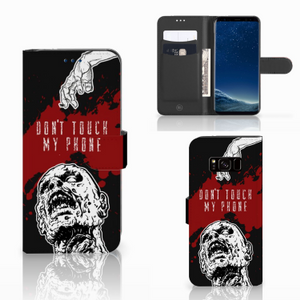 Samsung Galaxy S8 Portemonnee Hoesje Zombie Blood