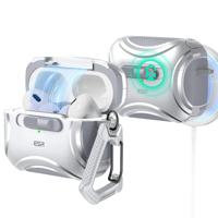 AirPods Pro (2023/2022/2019) Cyber FlickLock Case (HaloLock) - Silver AirPods Pro (2023/2022/2019) Cyber FlickLock Case (HaloLock) - Silver
