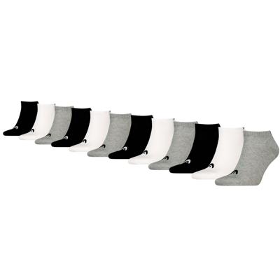 HEAD Sneakersokken Training 12-pack Grijs / Wit / Zwart-43/46