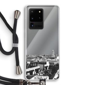 Marrakech Skyline : Samsung Galaxy S20 Ultra Transparant Hoesje met koord