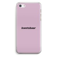 kwetsbaar: iPhone 5 / 5S / SE Transparant Hoesje