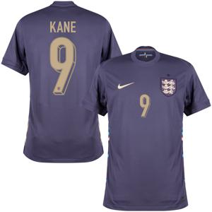 Engeland Shirt Uit 2024-2025 + Kane 9