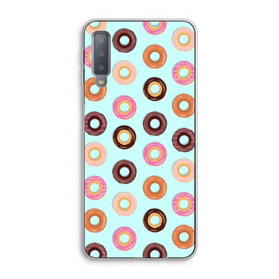 Donuts: Samsung Galaxy A7 (2018) Transparant Hoesje