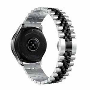 Garmin Vivoactive 5 / Vivoactive 3 - Stalen band - Zilver / zwart