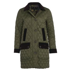 Damesjas Constable Quilt Olive