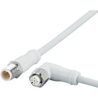 ifm Electronic EVF500 Verbindingskabel Aantal polen (sensoren): 4, 5 Stekker, recht, Bus, haaks 2 m 1 stuk(s)