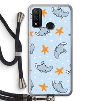 Manta: Huawei P Smart (2020) Transparant Hoesje met koord