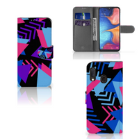 Samsung Galaxy A20e Book Case Funky Triangle