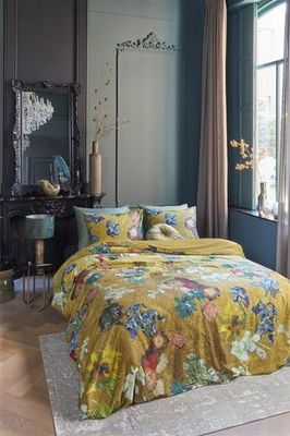 Beddinghouse Beddinghouse x Van Gogh Museum Partout des Fleurs Kimono - Gold S/M