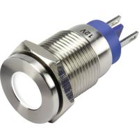 TRU COMPONENTS GQ16F-D/W/12V/N LED-signaallamp Wit 12 V/DC