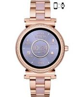 Horlogeband Michael Kors MKT5041 Roestvrij staal (RVS) Rosé 18mm