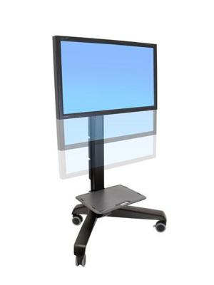 Ergotron Neo-Flex Mobile MediaCenter UHD Zwart Vlakke paneel Multimediawagentje