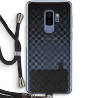 Musketon Halftone: Samsung Galaxy S9 Plus Transparant Hoesje met koord