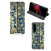 Sony Xperia 1 III Smart Cover Beige Flowers