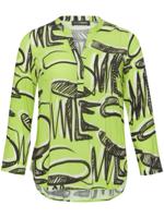 Blouse Van Doris Streich groen