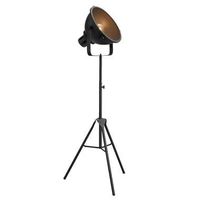 Vloerlamp Carlos - zwart - Ø28x155 cm - Leen Bakker - thumbnail