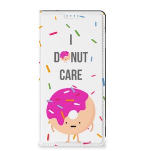 Motorola Moto G53 Flip Style Cover Donut Roze